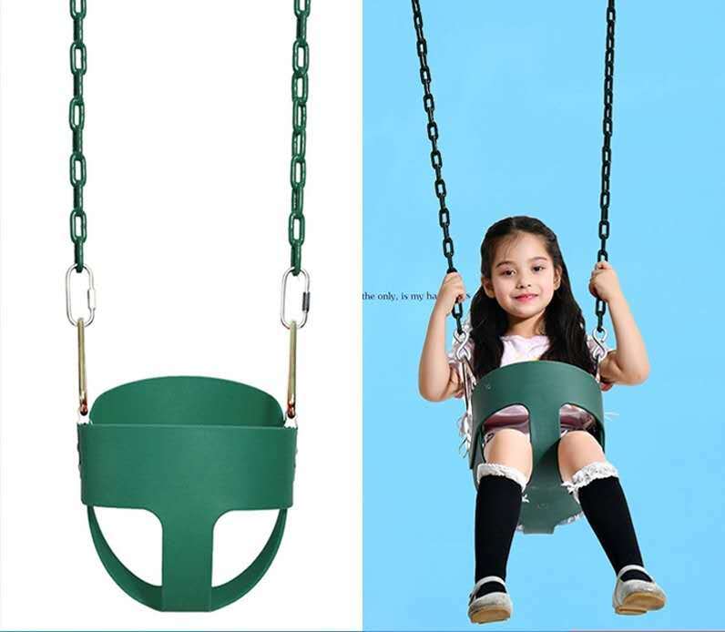 Rainbow Toys High Back Toddler, Baby Outdoor Swing Set