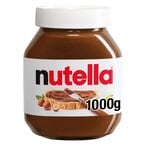 Buy Nutella Hazelnut Chocolate Breakfast Spread Jar 1000g in UAE