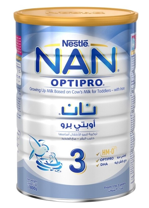 Buy NAN OPTIPRO 3 BABY MILK 1-3Y 1800G in Kuwait