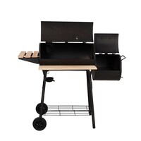 Royalford Barbeque Stand With Grill Durable Iron Construction, Rf10365, Foldable Barbecue Charcoal Grill, Premium-Quality Material