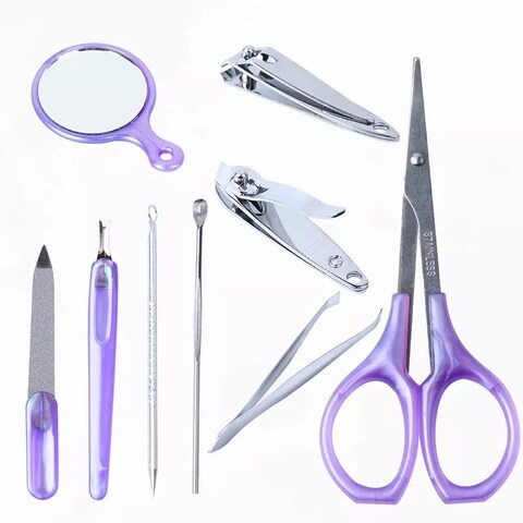 Buy Manicure Pedicure Set Cuticle Pedicure Kit Nail Clipping Tools in UAE