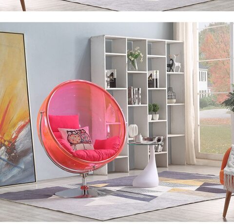 Buy Yulan Transparent Bubble Chair Standing Indoor Swing Hanging