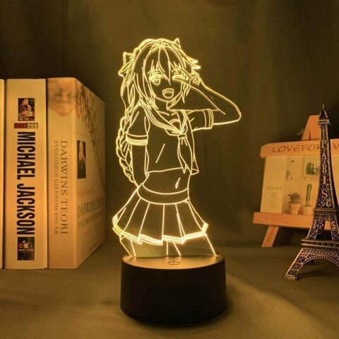 3D Illusion Night Light Anime Characters Night Light for Bedroom Decor Gift Night Light Anime Table Lamp Holiday Gift for Home Decoration