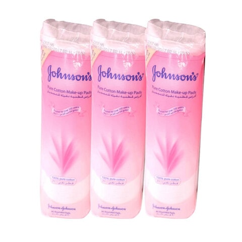 Buy Johnson's Make Up Pads 80's 2pack Online