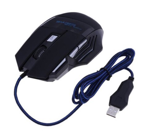 Top Game Equipment Wired Gaming Mouse With 6/7 Buttons LED Backlit USB Computer Optical Mouse