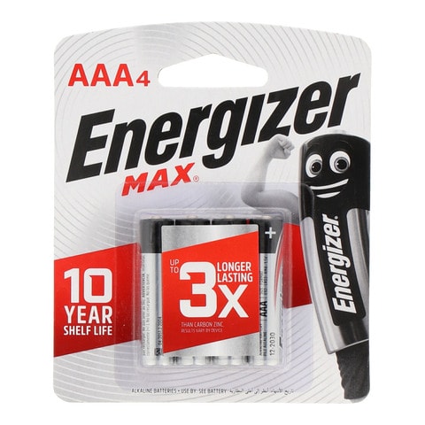 Energizer Max AAA4  1.5v