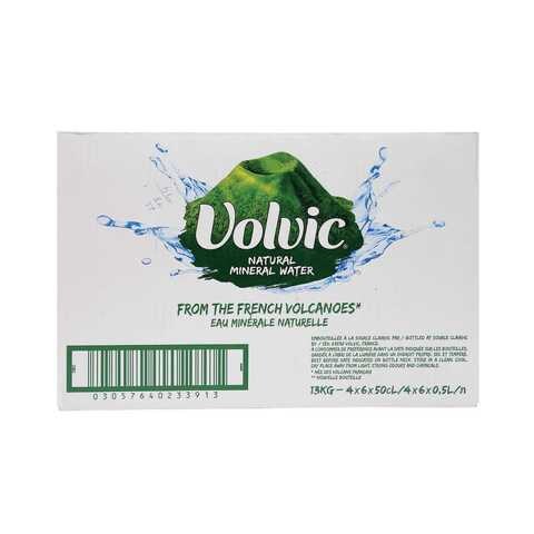 Volvic Natural Mineral Water 500ml&times;24