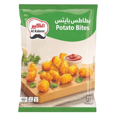 Buy Al Kabeer Potato Bites 1kg in Saudi Arabia