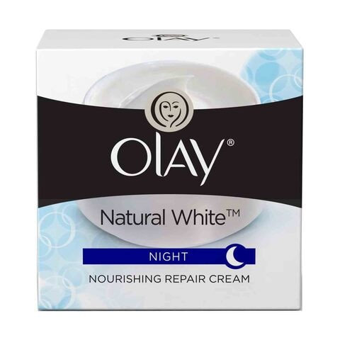 Olay Natural White All-In-One Fairness Night Cream White 50g