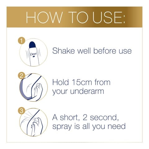 DOVE Women Antiperspirant Deodorant Spray Original 150ml