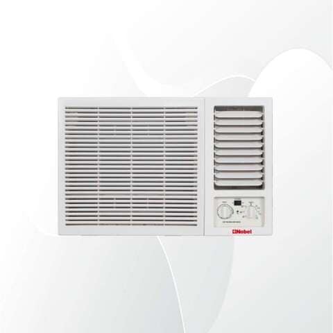 Nobel Window Air Conditioner 18000 Btu, R410, Rotary Compressor NWAC18C White