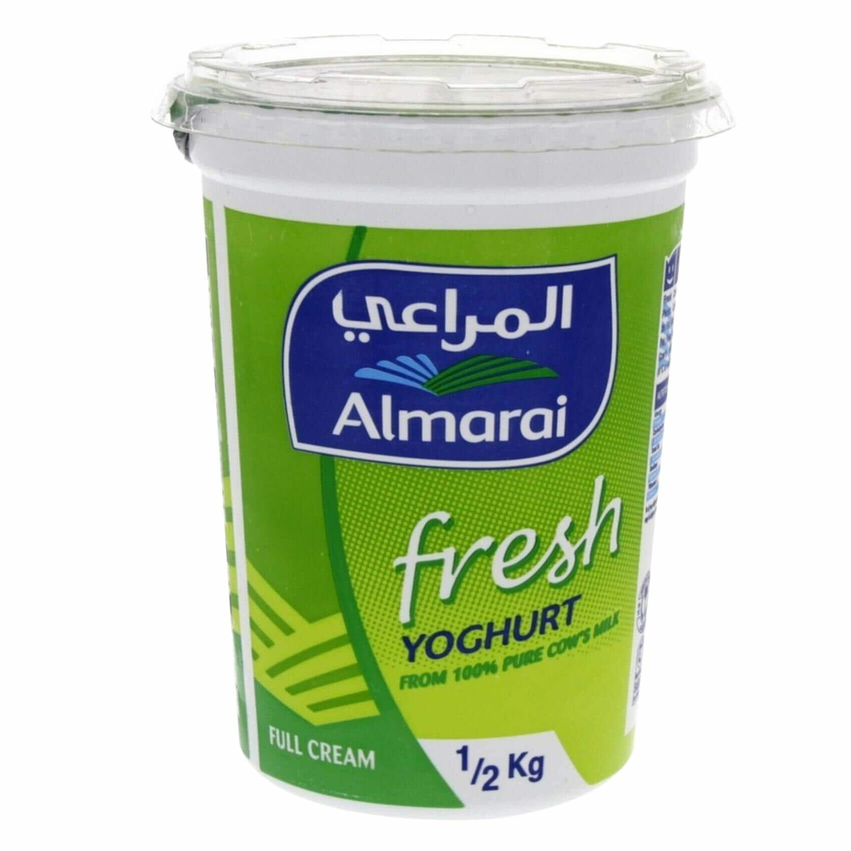 Buy Almarai Full Cream Fresh Yoghurt 500g Online Shop Fresh Food on
