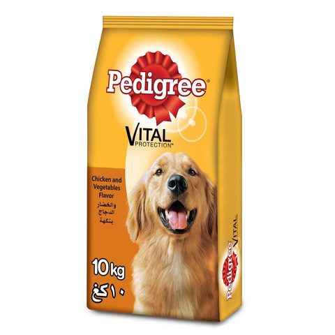 Buy PEDIGREE Chicken Vegetables Dry Dog Food Adult 10kg