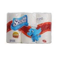 Scott towel multi purpose kitchen tissue 6 rolls