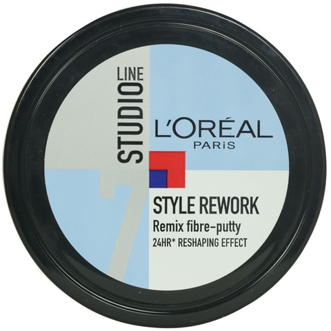 L&#39;Oreal Paris Studio Line 7 Style Rework Remix Fibre Putty 150ml