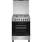 Frigidaire Free Standing 60X60 Cm 4 burners Gas Cooker with oven Stainless Steel  FNGJ60JGUC