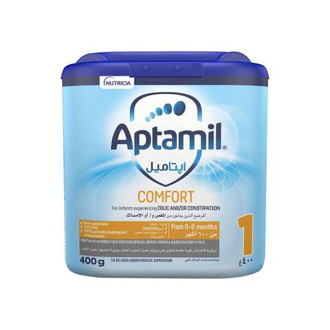 Buy Aptamil Comfort Stage 1 Formula Milk Powder for Baby And Infant 400g in UAE
