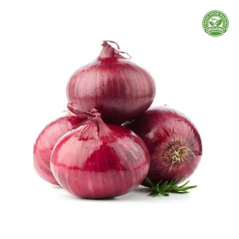 Organic Red Onions 350g