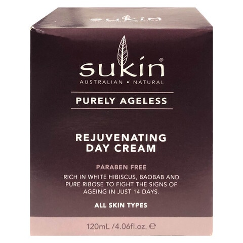 Sukin Rejuvenating Purely Ageless Day Cream Coffee 120ml