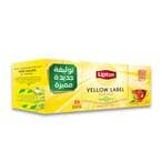 Buy Lipton Yellow Label Black Tea - 25 Tea Bags in Egypt