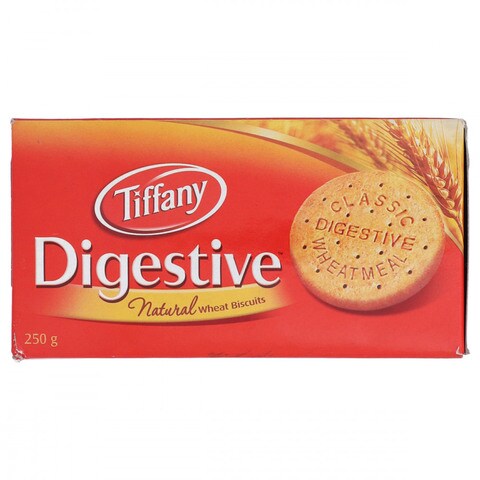 Tiffany Digestive Natural Wheat Biscuits 250 gr