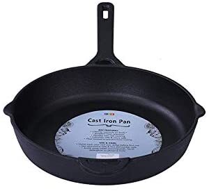 Pan Emirates Cast Iron Pan, Black, 26 Cm
