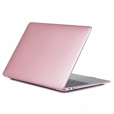 Buy Ozone Shimmering Metallic Finish Case For Macbook Air 13 Inch With Retina Display A1932 Released 2019 2018 Metal Oil Inject Hard Macbook Cover Rose Gold Online Shop Electronics Appliances On Carrefour Uae