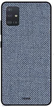 Theodor - Samsung Galaxy A71 Case Cover Fabric Flexible Silicone Cover