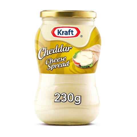 Kraft Original Cheddar Cheese Spread Jar 230g