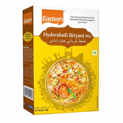 Buy Eastern Hyderabad Biryani Mix 60g in Saudi Arabia