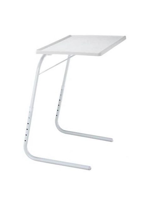 Generic Adjustable Foldable Table Tray White