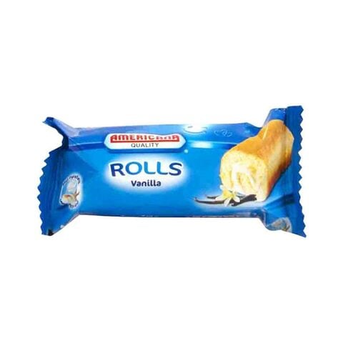 Americana Mini Swiss Roll- Vanilla 20g