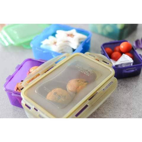 3.96 Litre) Air tight 3 Pieces Food Container Set Master Rectangle