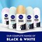 NIVEA Antiperspirant Roll-on for WoMen  Black &amp; White Invisible Silky Smooth Shaving 50ml