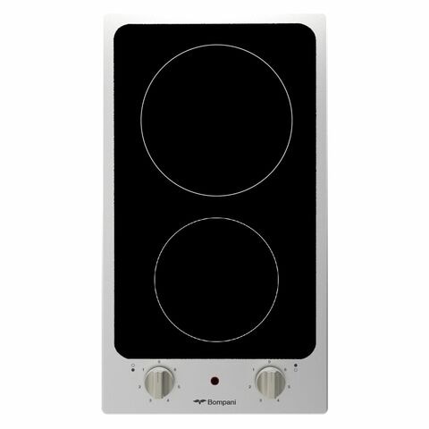 Bompani 2 Burner Built-in Ceramic Hob BO-263PE/E Black 30cm