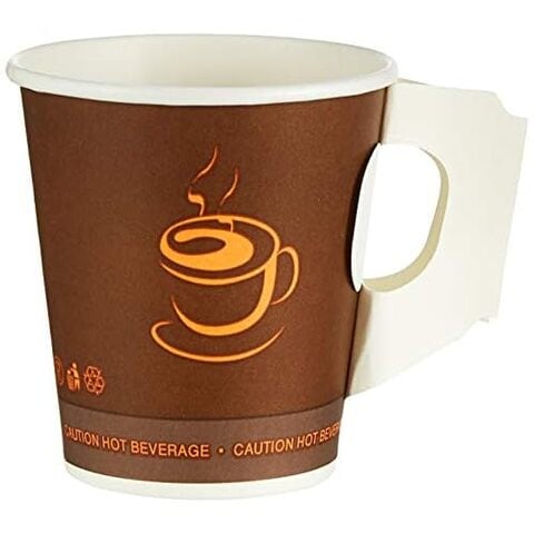 Buy Falcon Paper Cup With Handle 7oz 50pcs Online - Shop on Carrefour UAE