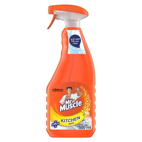 Buy Mr. Muscle Citrus Kitchen Cleaner 500ml in UAE