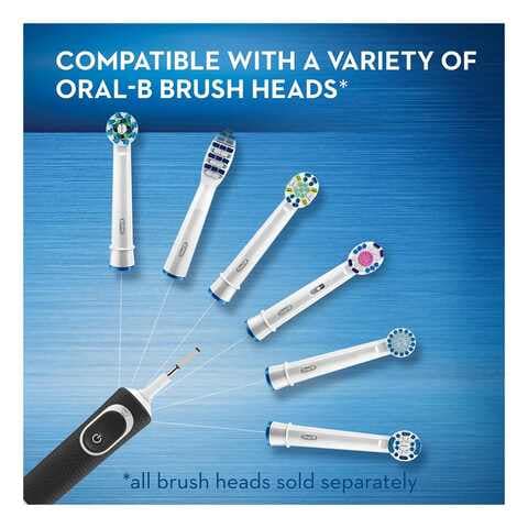 Oral-B Vitality 100 Black Electric rechargeable toothbrush with UAE 3 pin plug