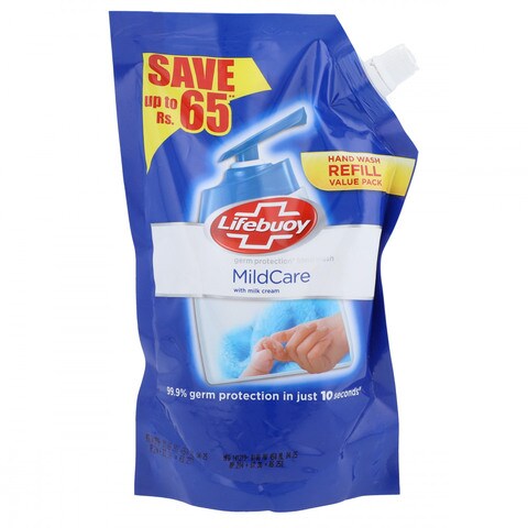 Lifebuoy Mild Care Hand Wash Refill Value Pack 450ml