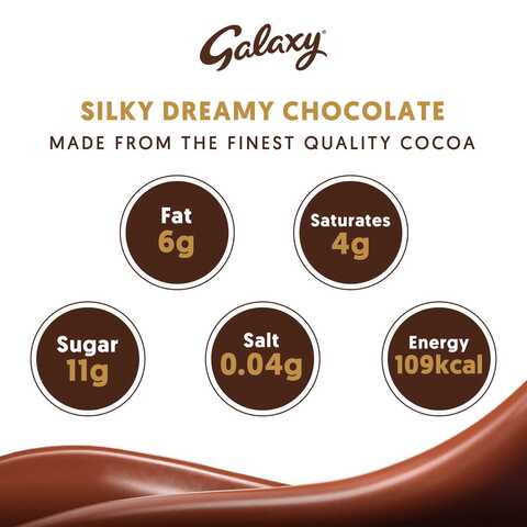 Galaxy Smooth Milk Chocolate 80g