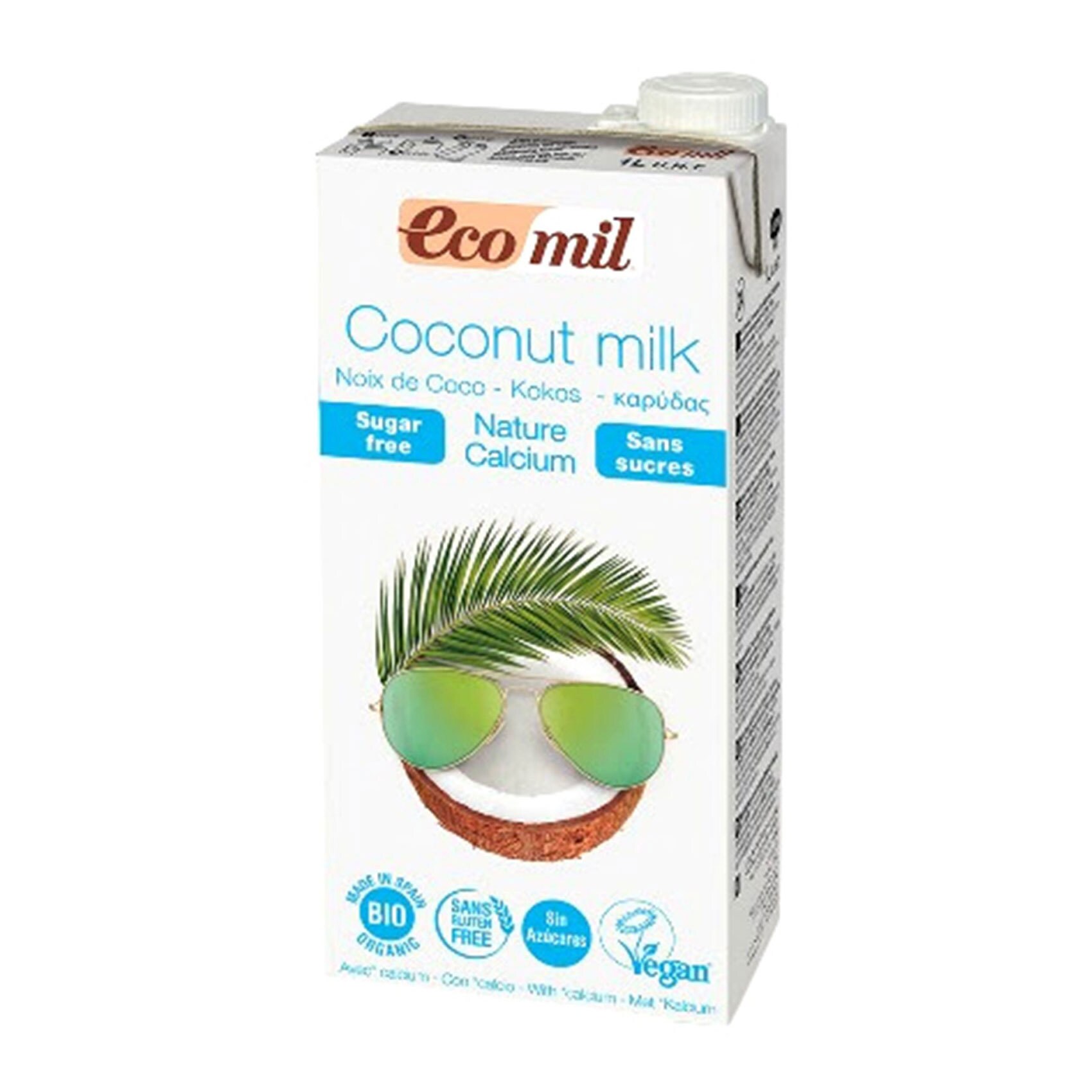Buy Sugar Free Coconut Milk 1L Online Shop Bio & Organic Food