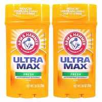 Arm and Hammer Ultra Max Fresh Antiperspirant Deodorant 73g Pack of 2