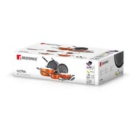 Bergner Ultra Cookware Set Orange 9 PCS