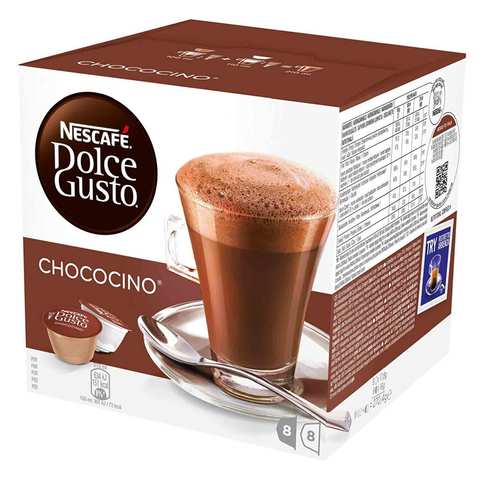  Nescafe Dolce Gusto for Nescafe Dolce Gusto Brewers, Chococino,  16 Count : Grocery & Gourmet Food