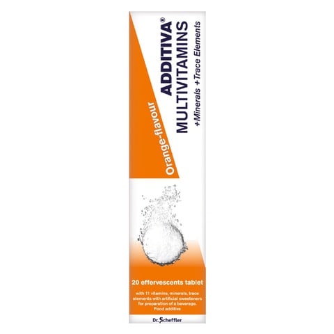 Additiva Orange Flavor Multivitamins 86g