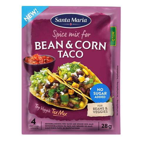 Maria Spice Mix Mild Bean And Corn Taco