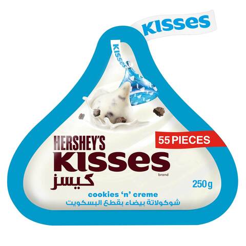 Hershey&#39;s Kisses Cookies And Creme Chocolate 250g