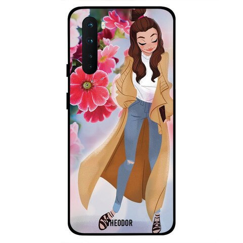 Theodor OnePlus Nord Case Cover Girl In Fashion Flexible Silicone Cover