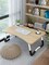 Doreen Bed Laptop Table Tray LapDesk eNotebook Stand with ipad Holder Cup Slot Adjustable Anti Slip Legs Foldable for Indoor Outdoor Camping Study Eating Reading -Wood color
