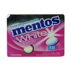 Buy Mentos White Sugar Free Chewing Gum Tutti Frutti 17g in UAE